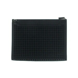 Christian Louboutin Spike Clutch Bag Black